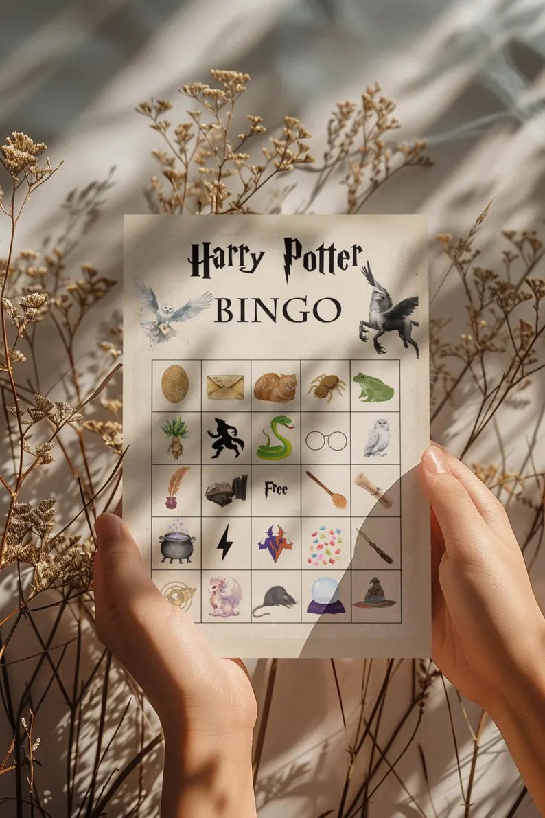 ColorMeKindred's tweet image. Keey the kiddos occupied this summer with our Harry Potter Bingo Game!  30 cards, 1 call sheet, and all the fun! etsy.me/3ZKjoWD #etsy just announced! #harrypotter