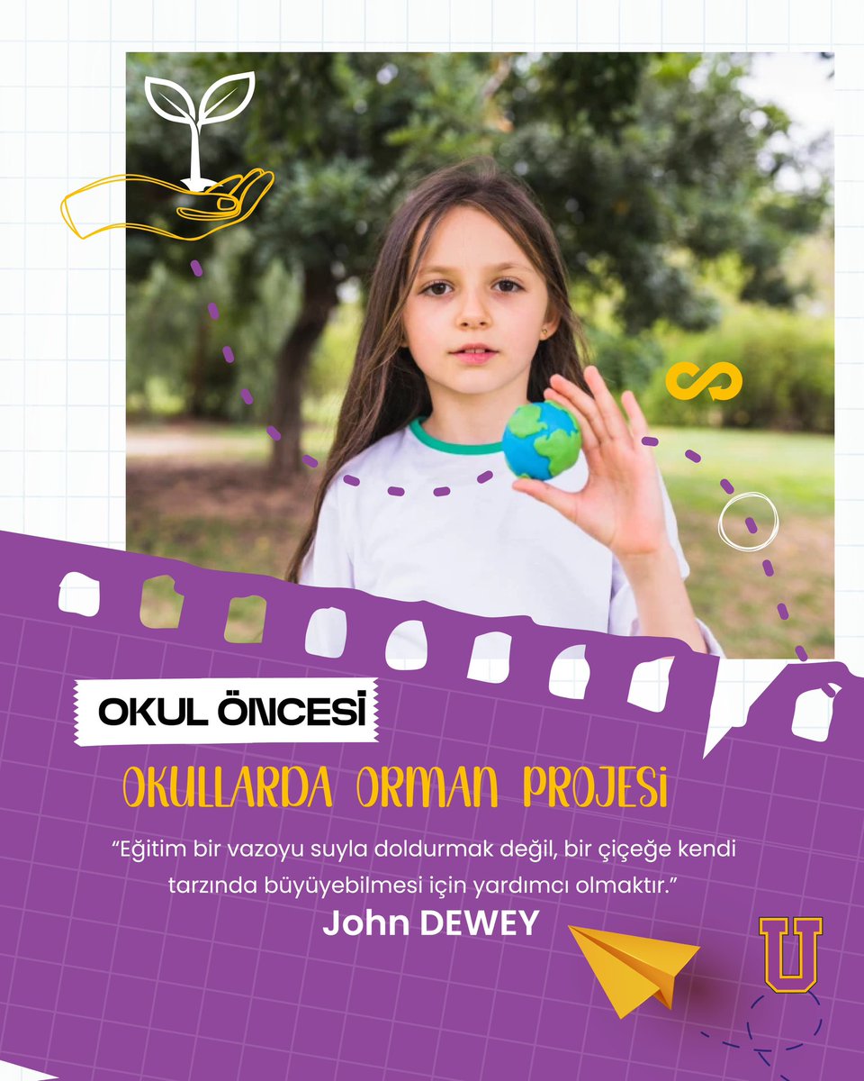 Uğur Okulları Okul Öncesi kademesinde , 2020'den bu yana Okullarda Orman Projesi ile çocukların doğayla iç içe, sürdürülebilirlik bilinciyle öğrenmelerini sağlıyoruz.🌳 

Her yıl değişen başlıklarla çevre bilinci kazandırıyor, açık hava etkinlikleriyle gelişimi destekliyoruz.