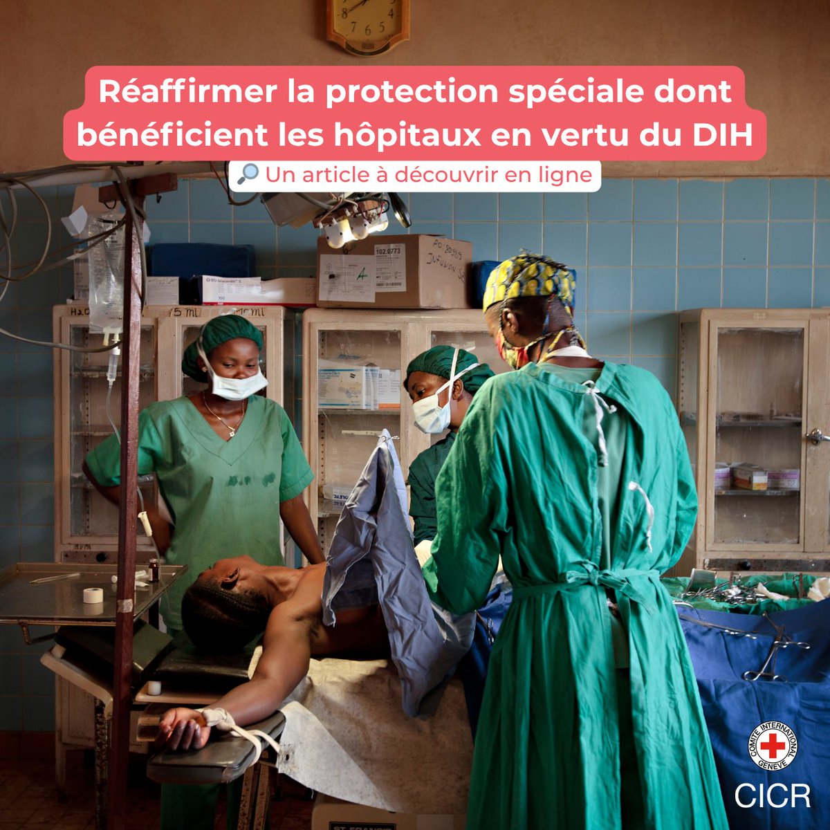 Prendre un hôpital pour cible constitue une grave violation du droit international humanitaire.

Face à la remise en cause croissante de cette protection spéciale conférée par le #DIH, un rappel est plus que jamais nécessaire 👉🏼 ms.spr.ly/6014SxICw