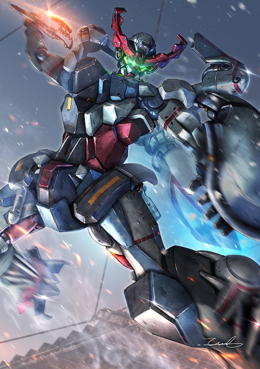 「!THANK YOU #GQuuuuuuX ! #ジークアクス」|TAKA-Fのイラスト