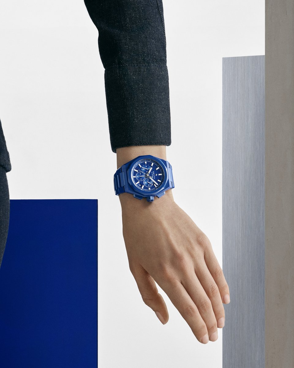 #DefySkylineChronograph: Reach new heights with the DEFY Skyline Chronograph 160th Anniversary Edition. Crafted in blue ceramic and powered by the El Primero 3600 calibre displaying 1/10th of a second. A statement of technical innovation and bold design for those who dare.
Now