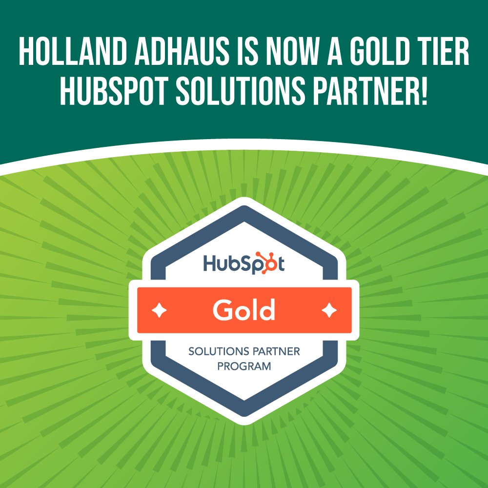 HollandAdhaus's tweet image. We're now a Gold Tier HubSpot Solutions Partner! 🎉 That means priority support, deep CRM + Hub expertise, and proven strategies to align your sales + marketing.
Ready to align your sales and marketing team?
🔗 hubs.li/Q03tk_Sx0
#HubSpotGoldPartner #HubSpotPartner