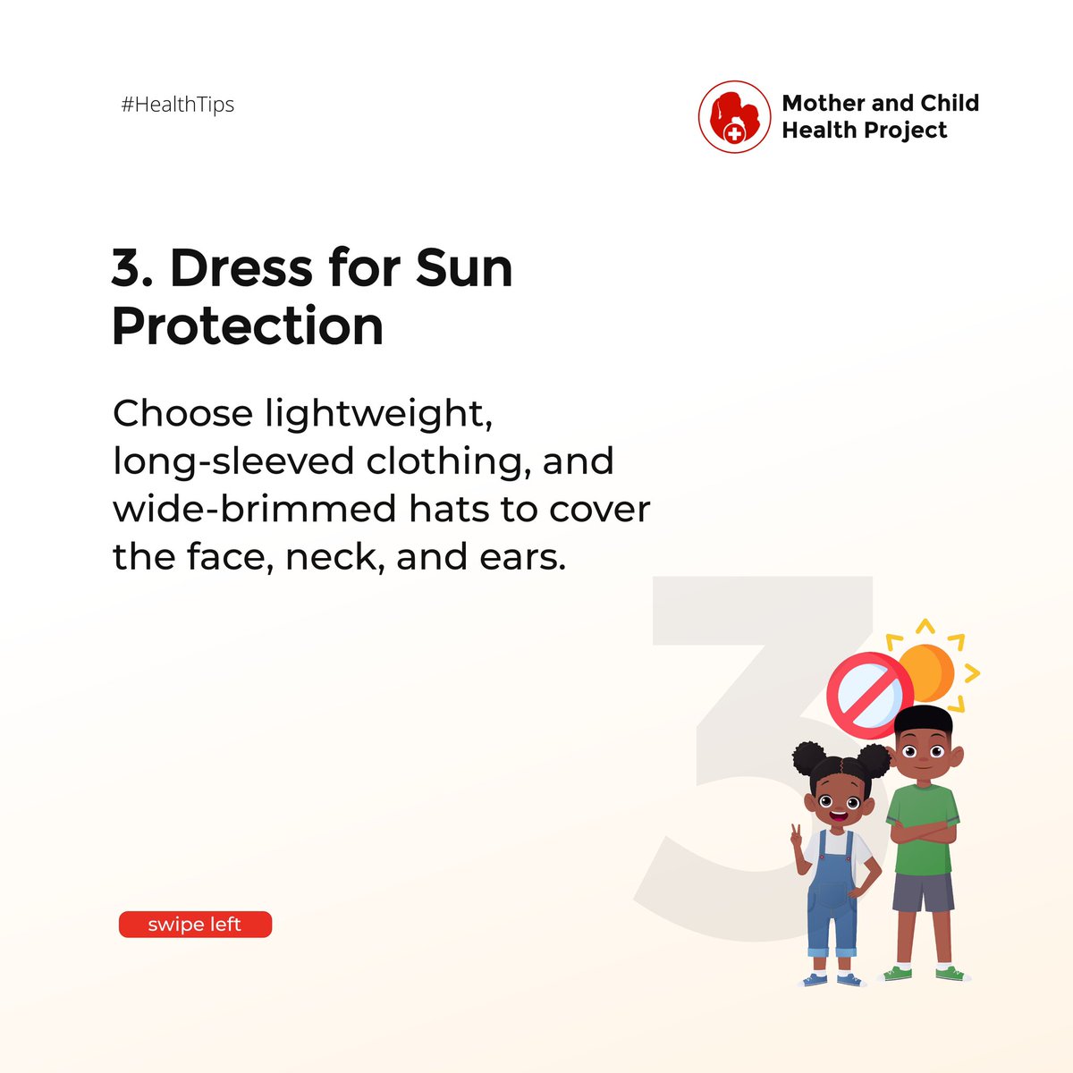 MCHProject's tweet photo. Sun Safety Tips For Children 🌞

#SunSafetyForKids #HealthyKids #UVProtection #ChildHealthTips #MCHP https://t.co/ZMd0FpTkmB