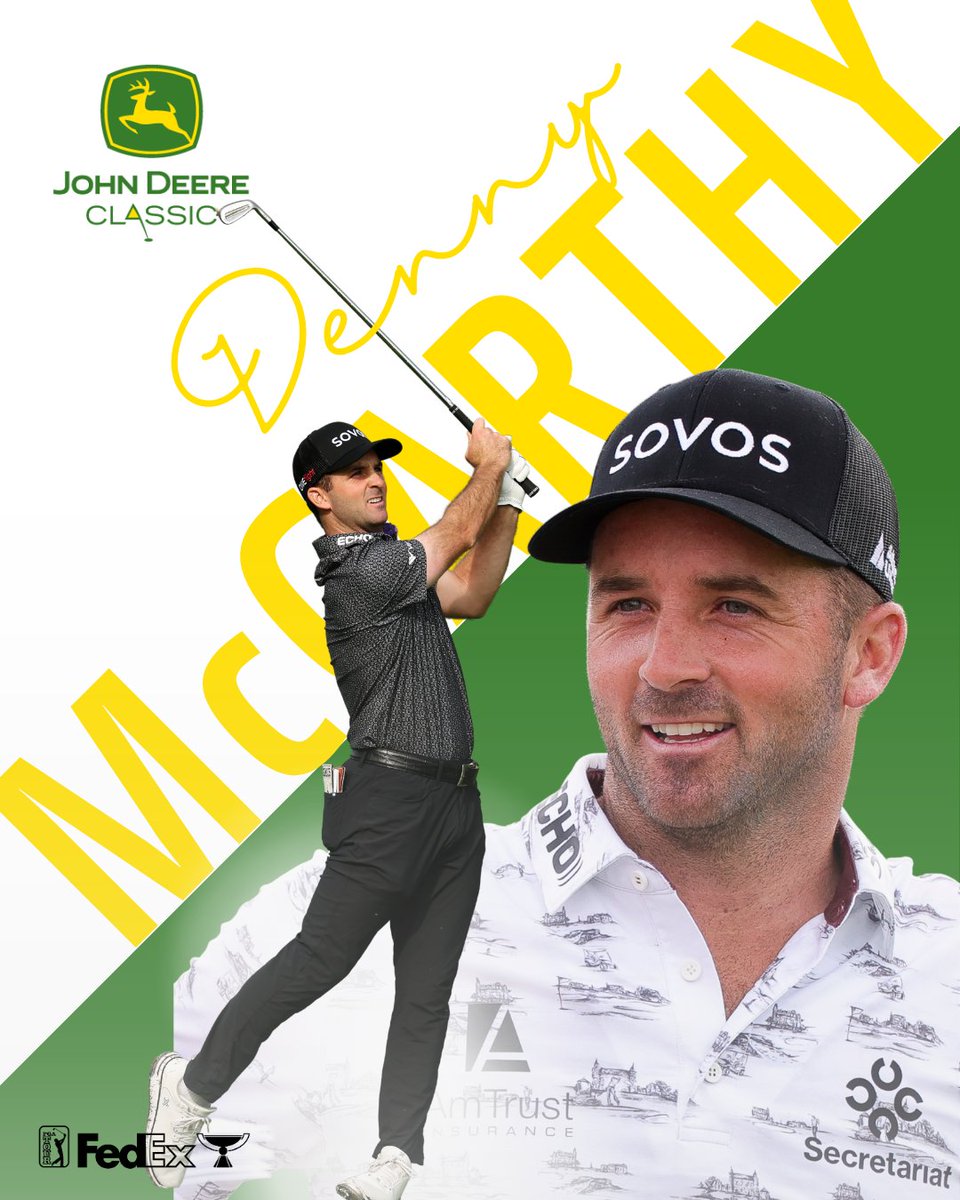 TOM KIM AND DENNY McCARTHY 💪
Big names still being added to the field this week! 

Get tickets today!
am.ticketmaster.com/pgajohndeerecl…