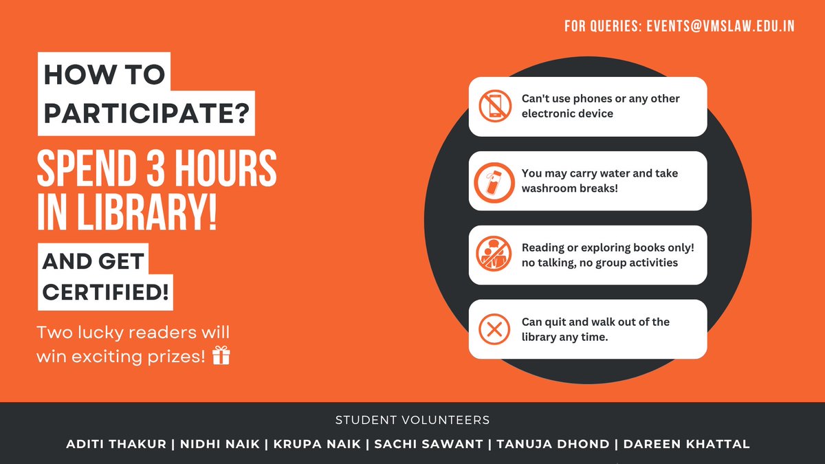 vmsclgoa's tweet photo. Your phone needs a break! Your brain needs a book!

Join us to see if you can complete another digital detox challenge by VMSCL BTS!

Organizing team:
Prof. Shaber Ali G, Ramrai Naik, Nalin Phaldesai 

#BeyondTheSyllabus #VMSCL #VMSCLBeyondTheSyllabus https://t.co/uu3lQgP1Xr