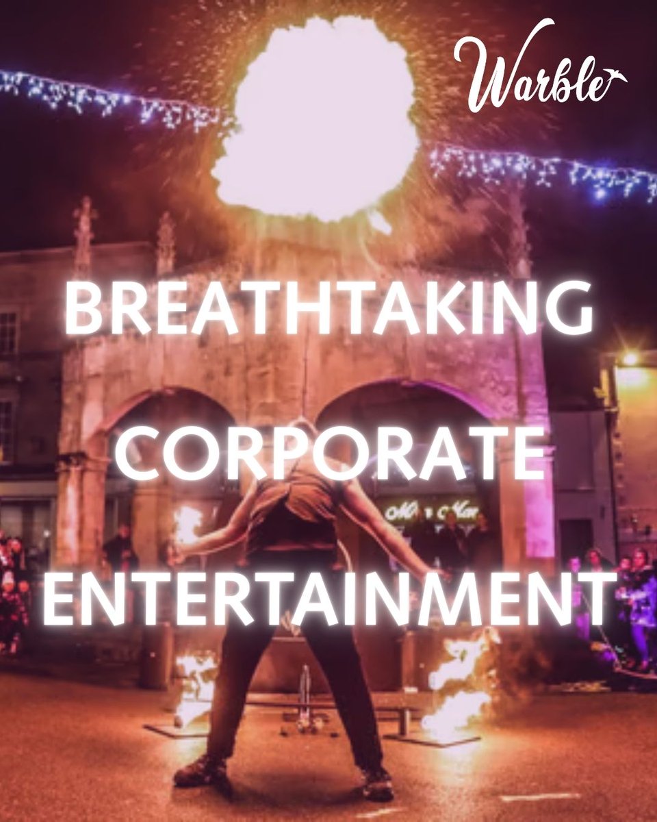 🚨 Warning - Your Event Might Be Too Spectacular! 🤩

From stunning showbands to marvellous magicians, and spectacular stilt-walkers to fabulous fire breathers - You'll find what you're looking for with us! 🙌😍

👀 Find out more here ➡️ warble-entertainment.com/entertainers/u…