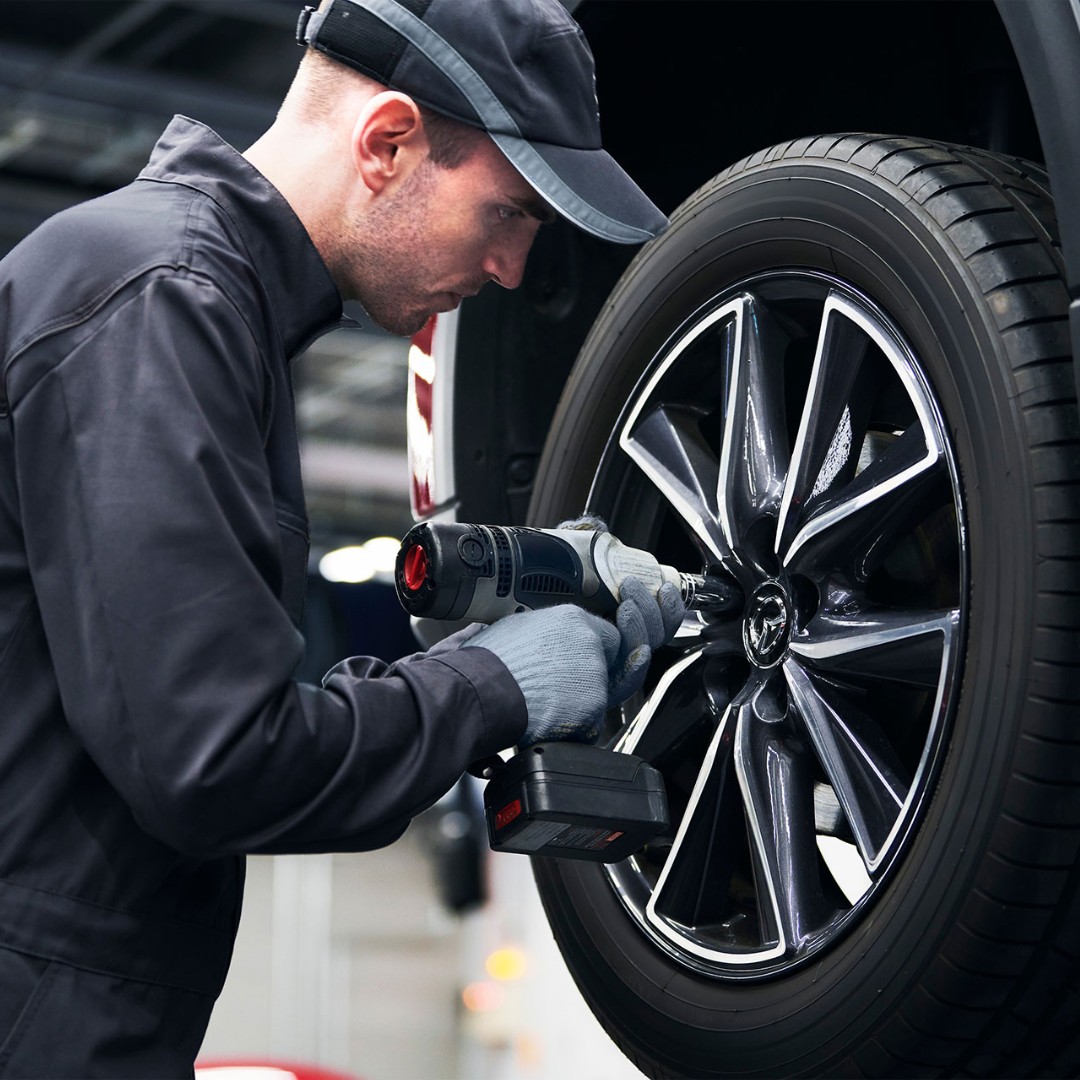 Keep your Mazda running smoothly with our Oil Change &amp; Tire Rotation special.

For $84.95, our Mazda-trained techs will replace your engine oil and filter, rotate the tires, and adjust tire pressure as needed. 

Schedule your appointment today by calling 904-371-4346.