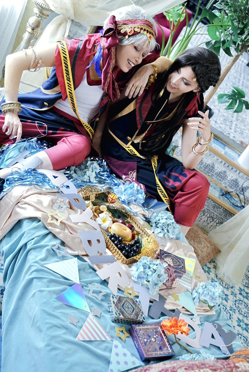 .
                      ✧ ✦ ✧
　　　　ℍ𝕒𝕡𝕡𝕪 𝔹𝕚𝕣𝕥𝕙𝕕𝕒𝕪 
               𝕂𝕒𝕝𝕚𝕞 𝔸𝕝 𝔸𝕤𝕚𝕞
　　　　　  ‧✧̣̥̇‧ ✦ ‧✧̣̥̇‧ 

　⊹˚.太陽の輝きと隣の月の光が
　いつまでも煌めいていますように⊹˚.

#カリム・アルアジーム生誕祭2025
#カリム・アルアジーム誕生祭2025