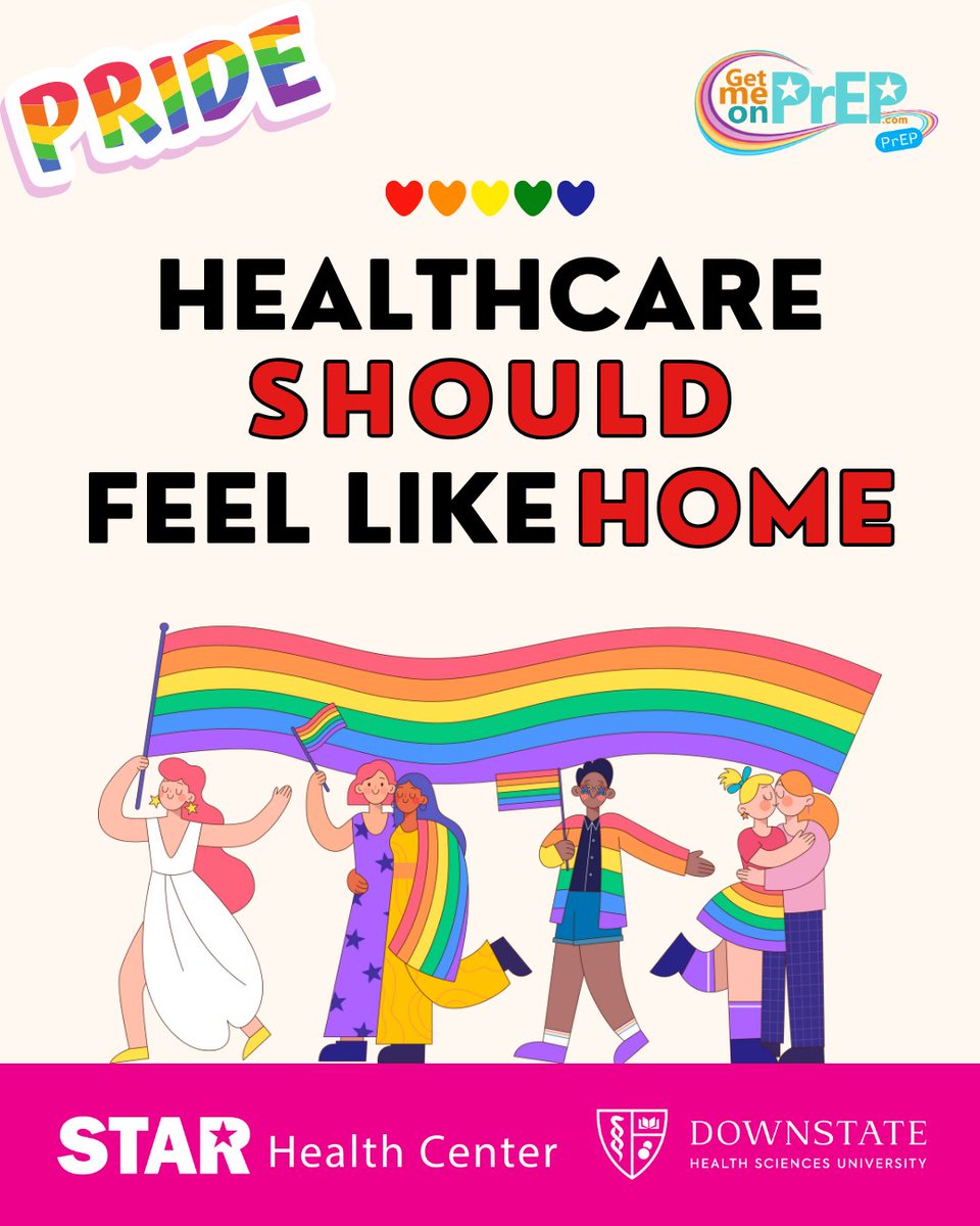 Too many LGBTQ+ folks avoid care due to fear or past trauma. At STAR Health, your name, pronouns &amp; identity are respected. We offer PrEP, PEP, STI testing &amp; more—no insurance needed. Safe, affirming, confidential. 💜
📲 getmeonprep.com | ☎️ 718-270-4504
#STARHealth