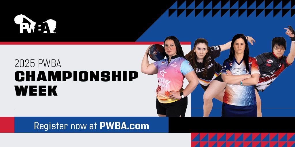 Registration for the PWBA Tour Championship Week is now open! All three events will take place at ABC Gates Bowl in Gates, N.Y., sign up now to compete in the first two events: the Rochester and the Pepsi Open! 🏆🎳
Register here: bit.ly/44ojrJg