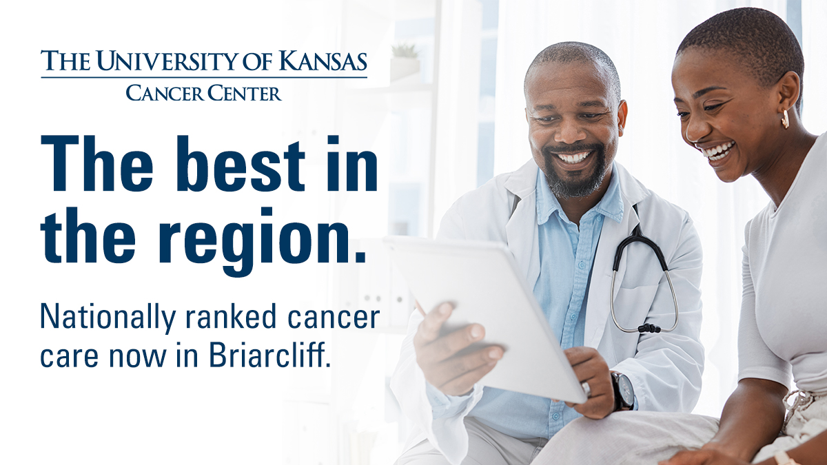 We’re in Briarcliff! Now patients have 3 locations to choose from in the Northland. Ranked in the top 1% nationwide, #KUCancerCenter offers unrivaled expertise and experience in diagnosing and treating all forms of cancer. Learn more: bit.ly/3ZGWiQI