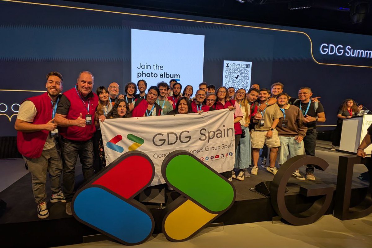 La comunidad de <a href="/GDG_ES/">GDG Spain</a> ❤️🫶

#GDGSummit
#GoogleIOConnect