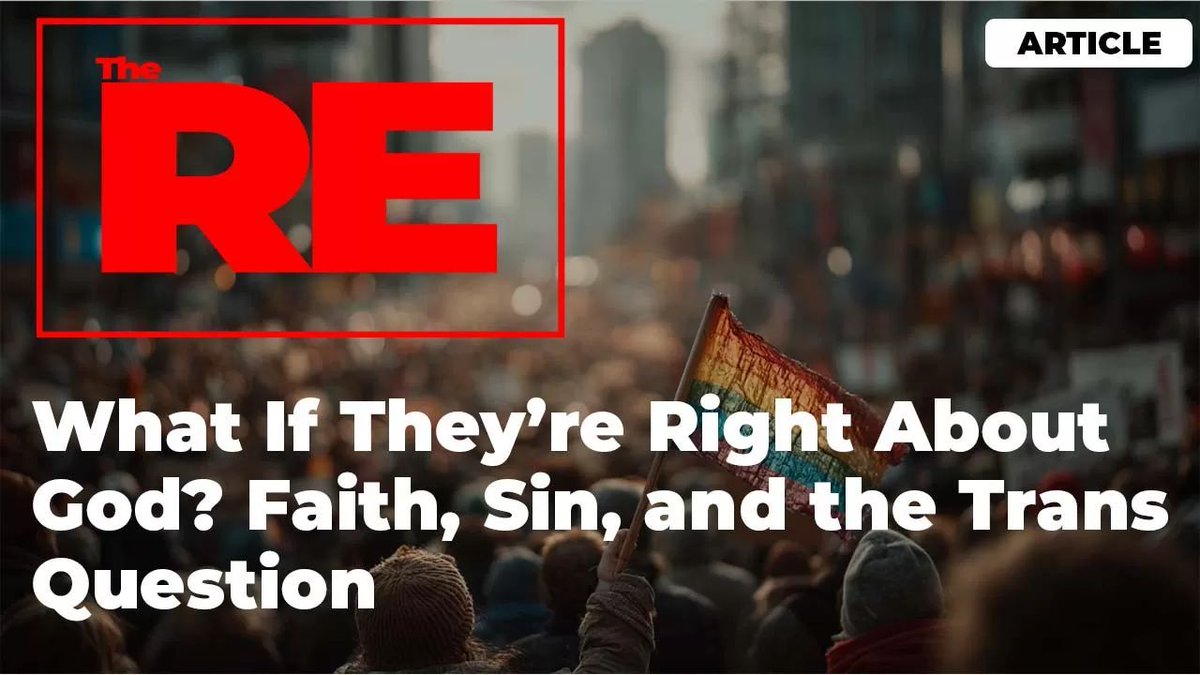 TheTruthProjec6's tweet image. Can you believe in God even when the Bible might say you’re wrong?
This piece doesn’t sugarcoat.
It challenges faith. It holds tension.
➤ the-truth-project.com/what-if-theyre…
#LGBTFaith #religion #TheTruthProject #trans #politics