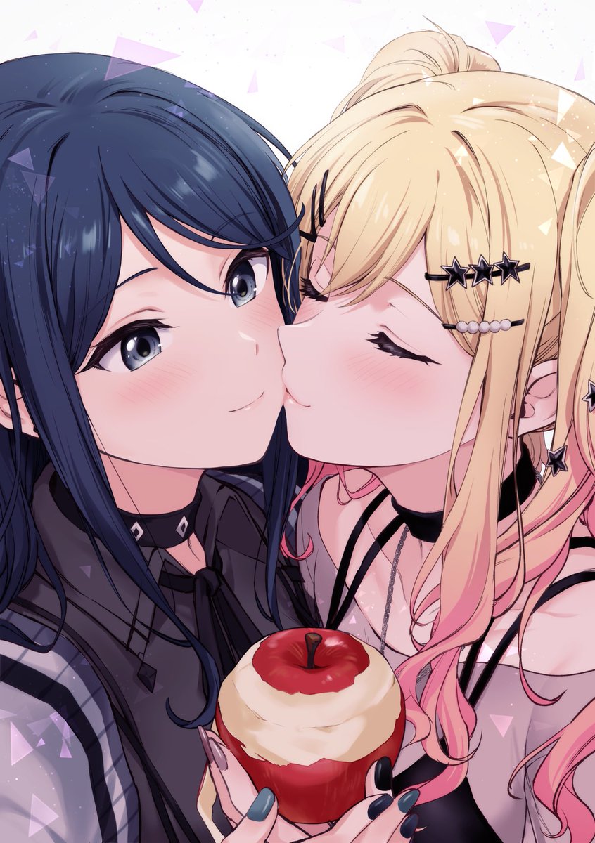 『感謝』のいちさキッス💙💛
#いちさき真ん中バースデー企画2025