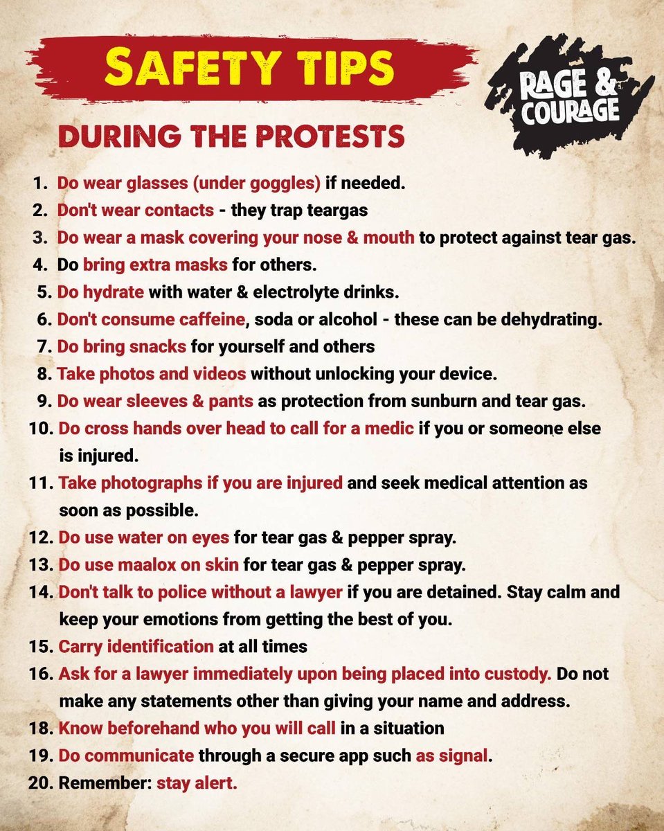 bonifacemwangi's tweet image. Important information for taking part in peaceful protests. See you in the streets, and be safe. #Justice4OurMashujaa #NeverForgetKE #FagiaWote