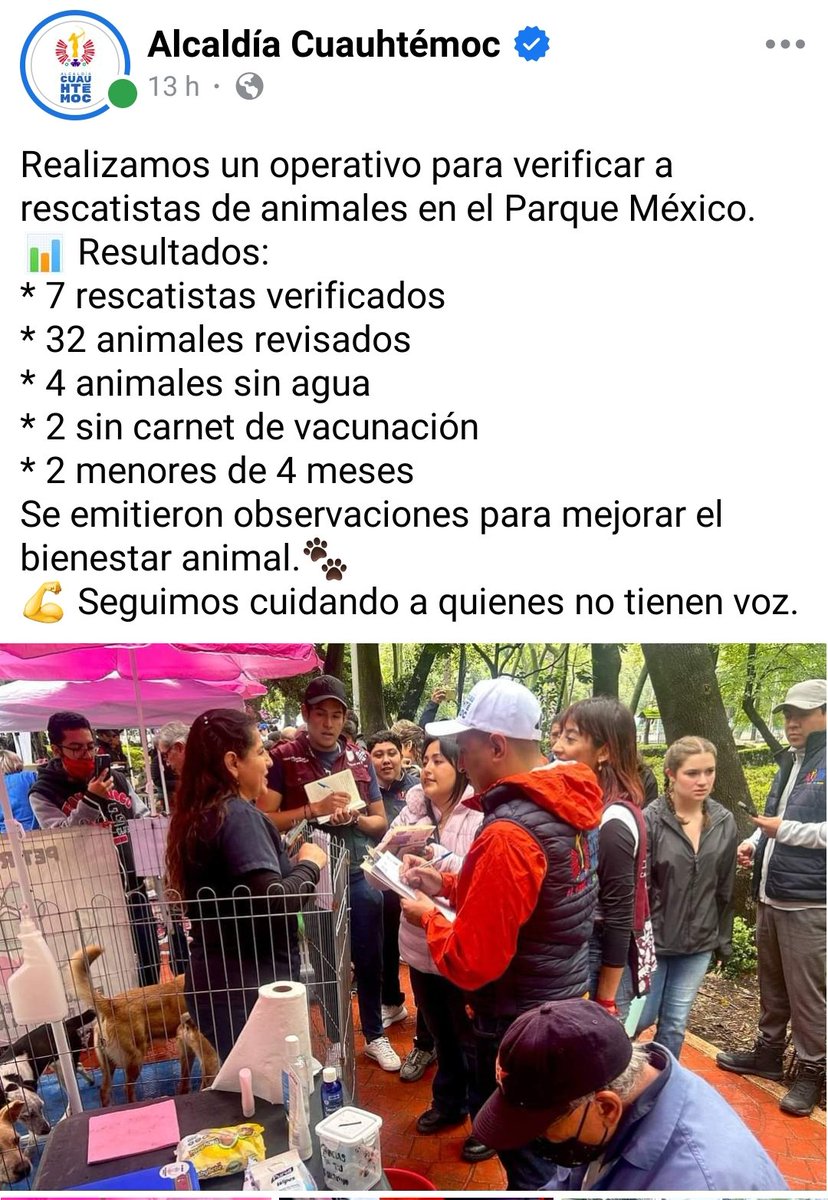 Abogado Animalista (@licanimalista) on Twitter photo Tenemos autoridades de pacotilla, en lugar de aplicar Ley de protección y bienestar animal, solo hacen observaciones, como si fuera opcional respetar la Ley. Pónganse a trabajar y apliquen artículo 59 y 65 de la referida Ley <a href="/AlcCuauhtemocMx/">Alcaldía Cuauhtémoc</a> <a href="/AlessandraRdlv/">Alessandra Rojo de la Vega</a> . CCP. <a href="/ClaraBrugadaM/">Clara Brugada Molina</a> Tenemos autoridades de pacotilla, en lugar de aplicar Ley de protección y bienestar animal, solo hacen observaciones, como si fuera opcional respetar la Ley. Pónganse a trabajar y apliquen artículo 59 y 65 de la referida Ley <a href="/AlcCuauhtemocMx/">Alcaldía Cuauhtémoc</a> <a href="/AlessandraRdlv/">Alessandra Rojo de la Vega</a> . CCP. <a href="/ClaraBrugadaM/">Clara Brugada Molina</a>