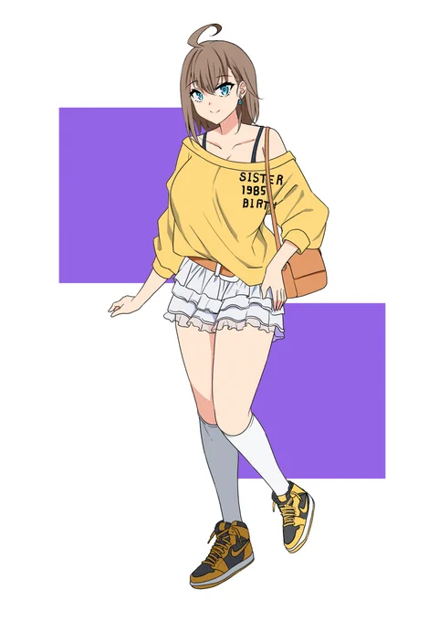 #うちよそ私服部 実は私服部初描きフレアちゃん