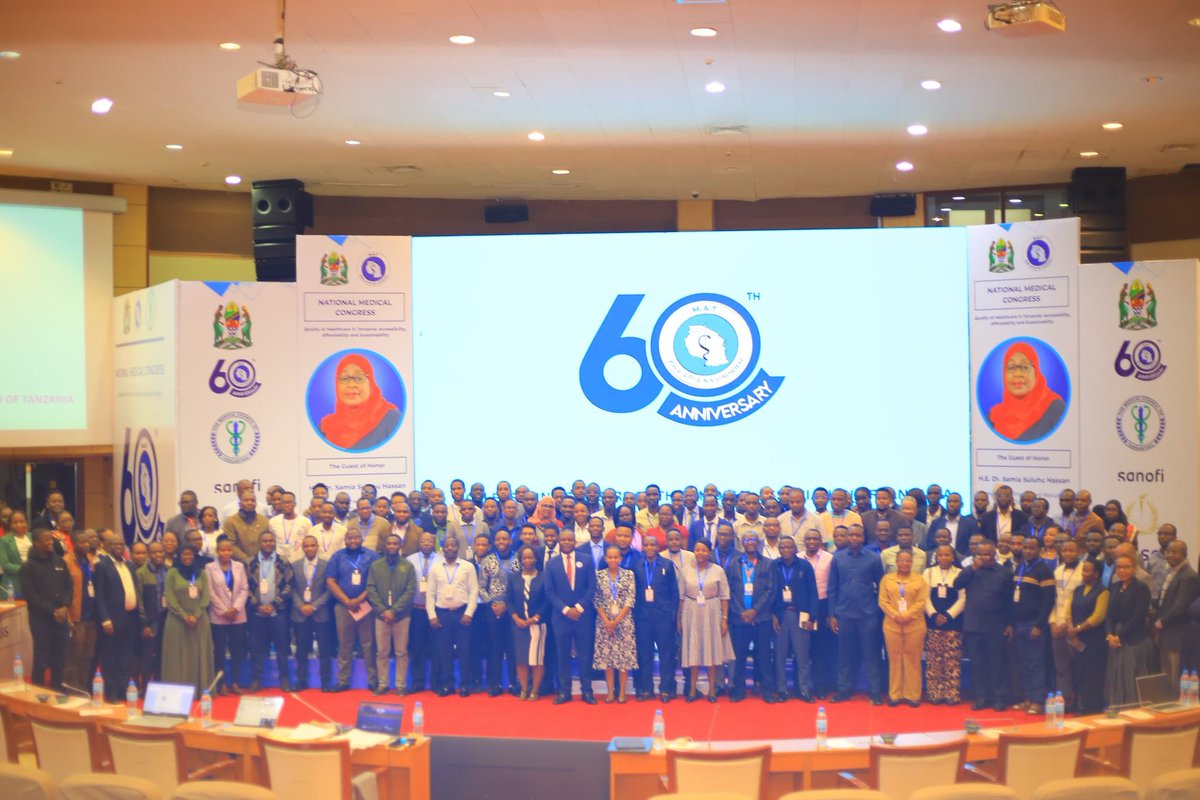 Erick Luta (@erickluta1) on Twitter photo Honored to be on the Organizing Committee for the National Medical Congress 2025 in Arusha 🇹🇿. Graced by the Prime Minister & health leaders, we reflected on 60 yrs of MAT & the future of healthcare in Tanzania.
<a href="/association_mat/">Medical Association of Tanzania (MAT)</a> <a href="/rash_mdaki/">Dr. Rashid Mdaki</a> <a href="/Nehemiah_mtitu/">Nehemiah_Mtitu</a> <a href="/mugishankoronko/">Dr. Mugisha Ntiyonza Nkoronko M.D</a> Honored to be on the Organizing Committee for the National Medical Congress 2025 in Arusha 🇹🇿. Graced by the Prime Minister & health leaders, we reflected on 60 yrs of MAT & the future of healthcare in Tanzania.
<a href="/association_mat/">Medical Association of Tanzania (MAT)</a> <a href="/rash_mdaki/">Dr. Rashid Mdaki</a> <a href="/Nehemiah_mtitu/">Nehemiah_Mtitu</a> <a href="/mugishankoronko/">Dr. Mugisha Ntiyonza Nkoronko M.D</a>