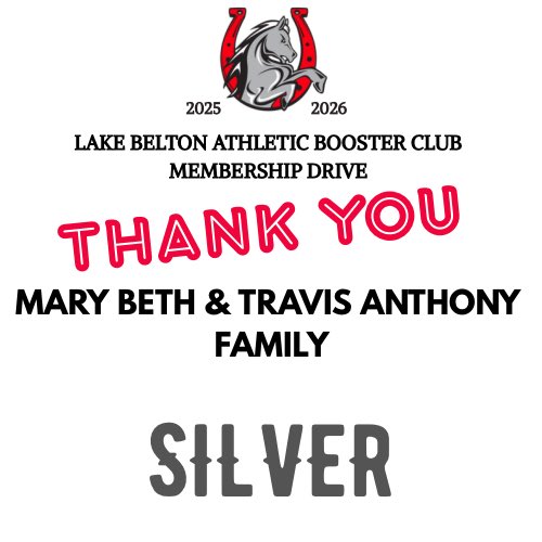 Horseshoes Up!!! Thank you so much for your SILVER level sponsorship of the 2025- 2026 Lake Belton Broncos. We are so grateful for your continued support Mary Beth &amp; Travis Anthony Family #RiseUp #CommunitySupport #ALLIN
