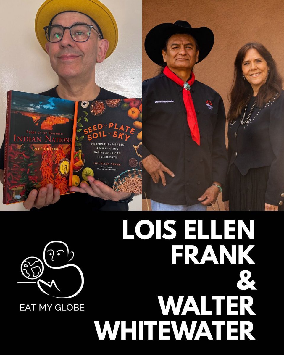 What are the “magic 8” ingredients that existed only in the Americas before 1492?

Find out on #EatMyGlobe as we chat with Chefs Lois Ellen Frank &amp; Walter Whitewater. Tune in wherever you listen to podcasts or via👇

dts.podtrac.com/redirect.mp3/t…

EatMyGlobe.com/LEFandWW

#FoodHistory