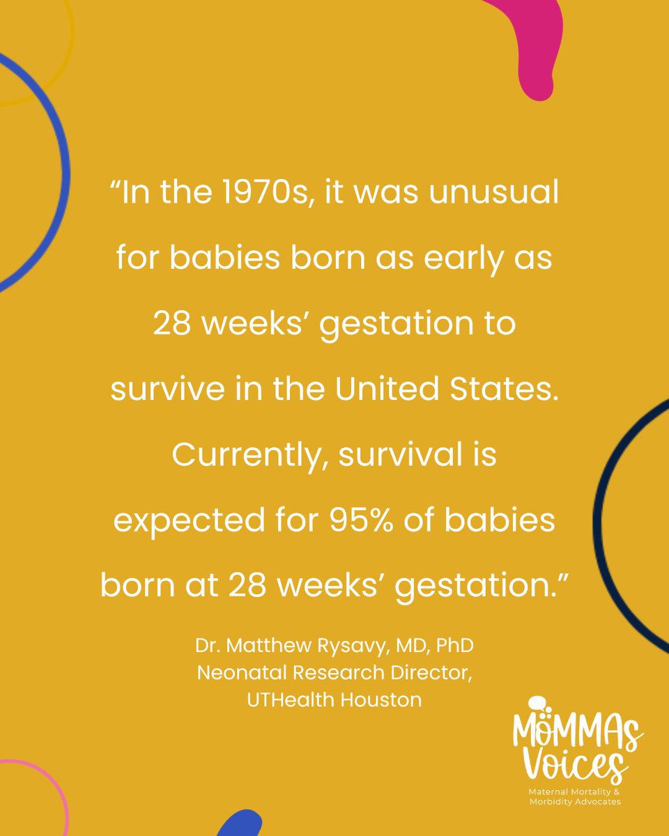 Today, thanks to advances in neonatal care, 95% of babies born at 28 weeks survive. Every decade of progress is a testament to the power of research, advocacy, and care. 👶🏽💛
#MaternalHealth #PreemieStrong #NeonatalCare #MoMMAsVoices