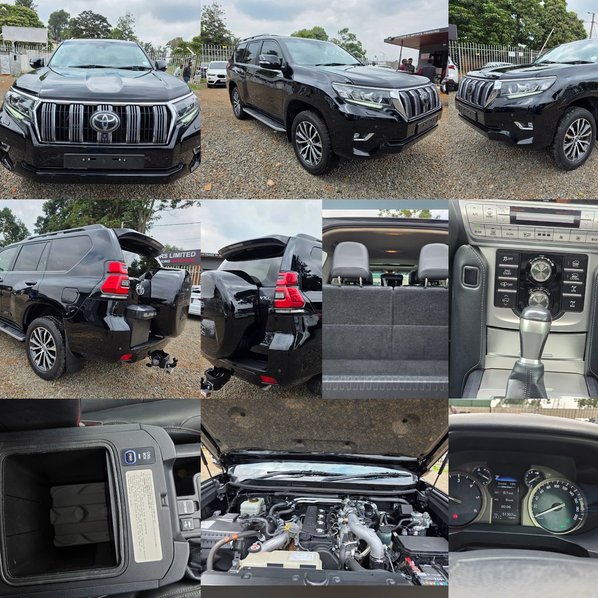 2018 Toyota Land Cruiser Prado VXL, in Nairobi.
- 3000cc 1KD diesel engine, no dpf, no adblue, no restrictive egr,
- 150L twin tanks for fuel
- factory sunroof
- cool box, heated and cooled front seats  
- Kes 8.65M
Call 0702656413
Location Nairobi