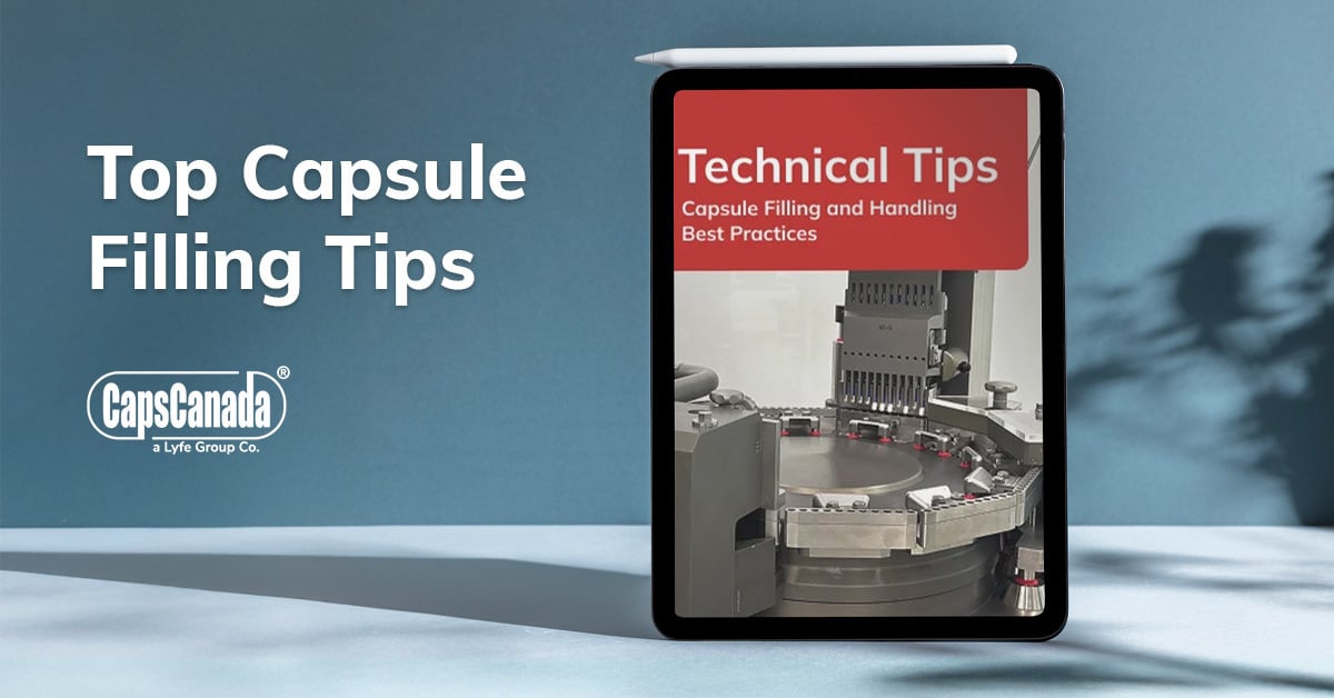capscanada's tweet image. Download our compilation of top capsule-filling tips, all straight from CapsCanada’s Technical Experts: hubs.ly/Q03plPv50
-
#CapsCanada #Capsules #Emptycapsules #Capsulefilling #Encapsulation