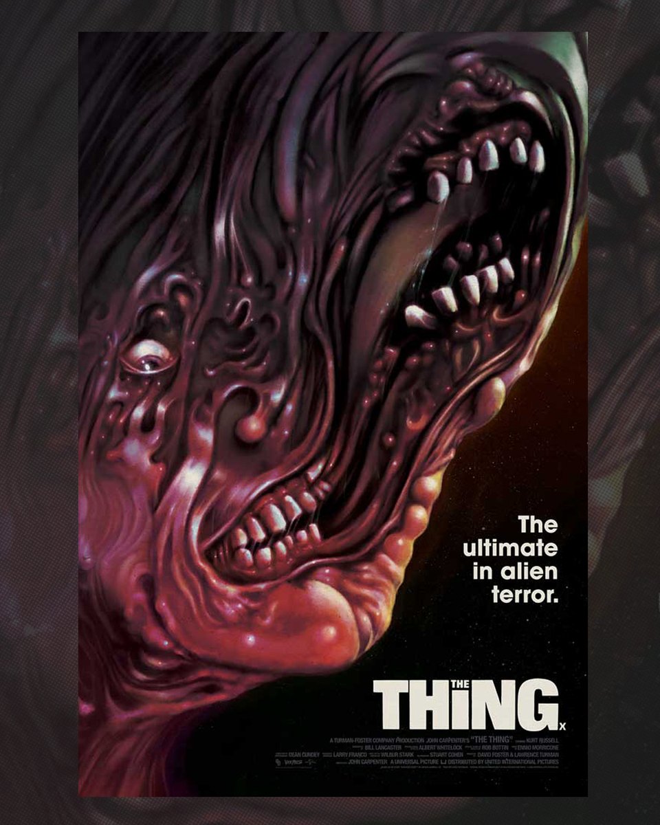 VicePressNews's tweet image. Nobody Trusts Anybody Now, And We're All Very Tired.
John Carpenter's The Thing Movie Posters By John J Pearson & Florey
Available now at Vice-Press.com/TheThing as part of our officially licensed, limited edition The Thing Collection
