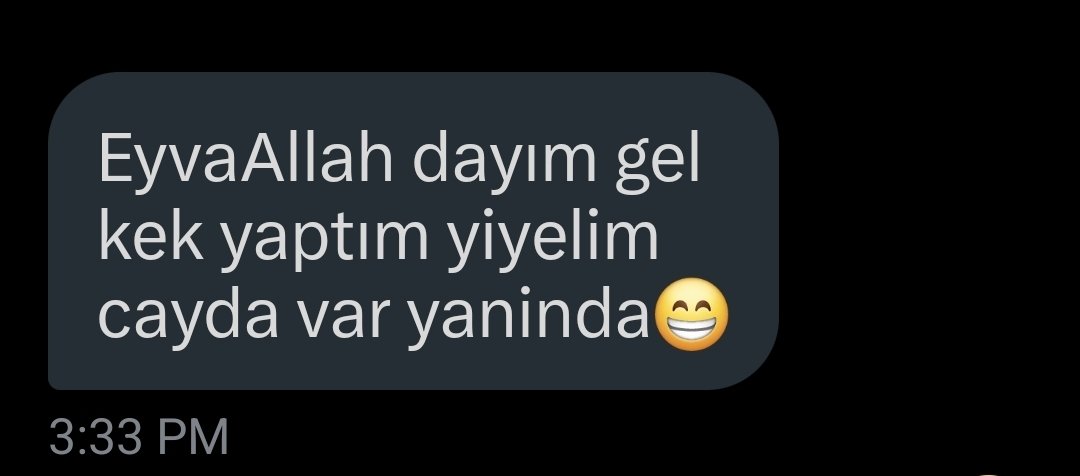 Size Tarif ücretli, bana davet.
Bunu niye paylaştım,  tabii ki kıskanın diye.😁