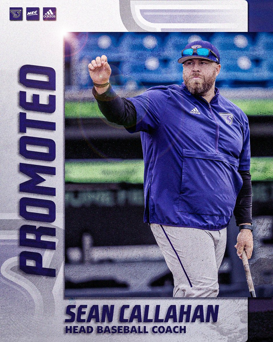 Stonehill Athletics (@gostonehill) on Twitter photo PROMOTED🌟
Thrilled to announce Sean Callahan as the 6⃣th Head Coach in <a href="/StonehillBASE/">Stonehill Baseball</a> history!⚾️
📖bit.ly/3HWK689
#GoHill | #NECBASE PROMOTED🌟
Thrilled to announce Sean Callahan as the 6⃣th Head Coach in <a href="/StonehillBASE/">Stonehill Baseball</a> history!⚾️
📖bit.ly/3HWK689
#GoHill | #NECBASE