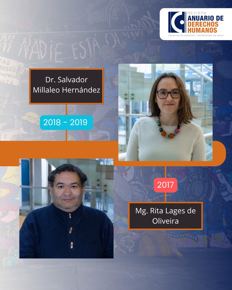 📘 Te presentamos a nuestra editora del anuario, Dra. Constanza Nuñez

📝El Anuario de Derechos Humanos cumple 20 años, su continuidad ha sido posible gracias a la labor de destacad@s académic@s que han asumido su edición en años anteriores

📕 Conoce más: anuariocdh.uchile.cl