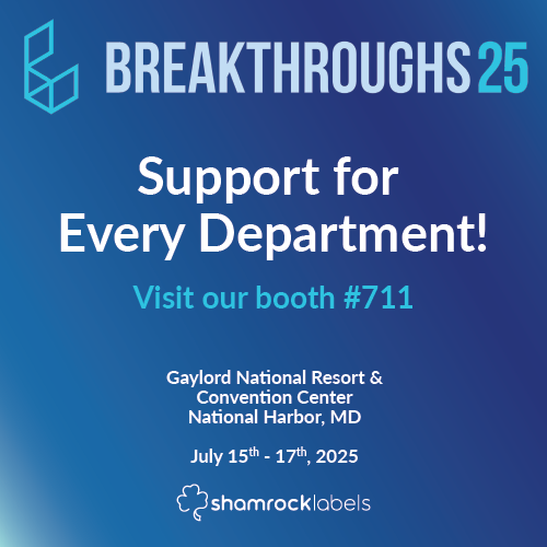 From lab to surgery—Shamrock Labels supports your entire hospital. See our labeling and printer solutions at booth #711. shamrock.care/4l4qEob #HospitalLabels #Breakthroughs2025