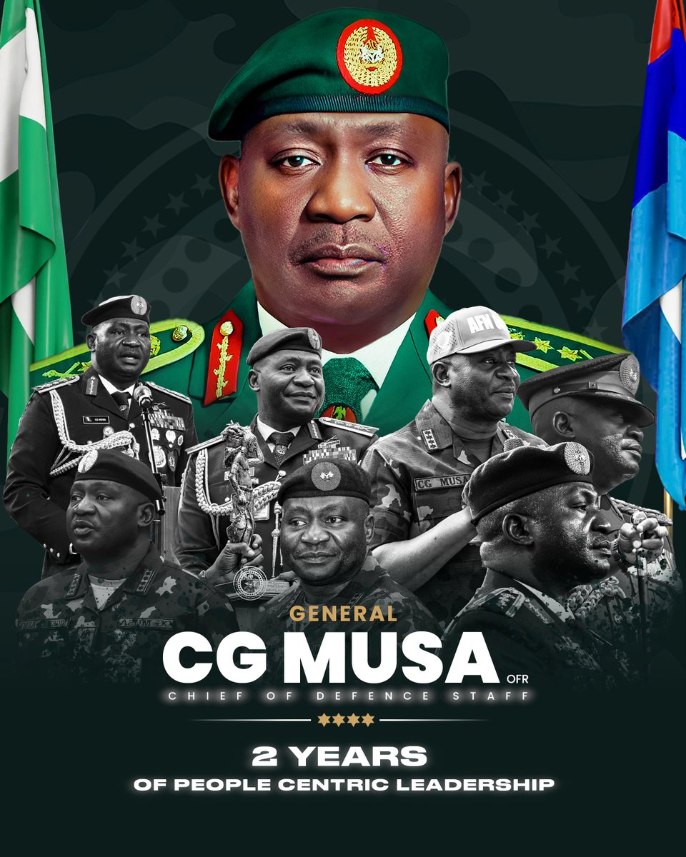2 Years of Leadership. One Mission: A Safer, Stronger Nigeria. 🇳🇬