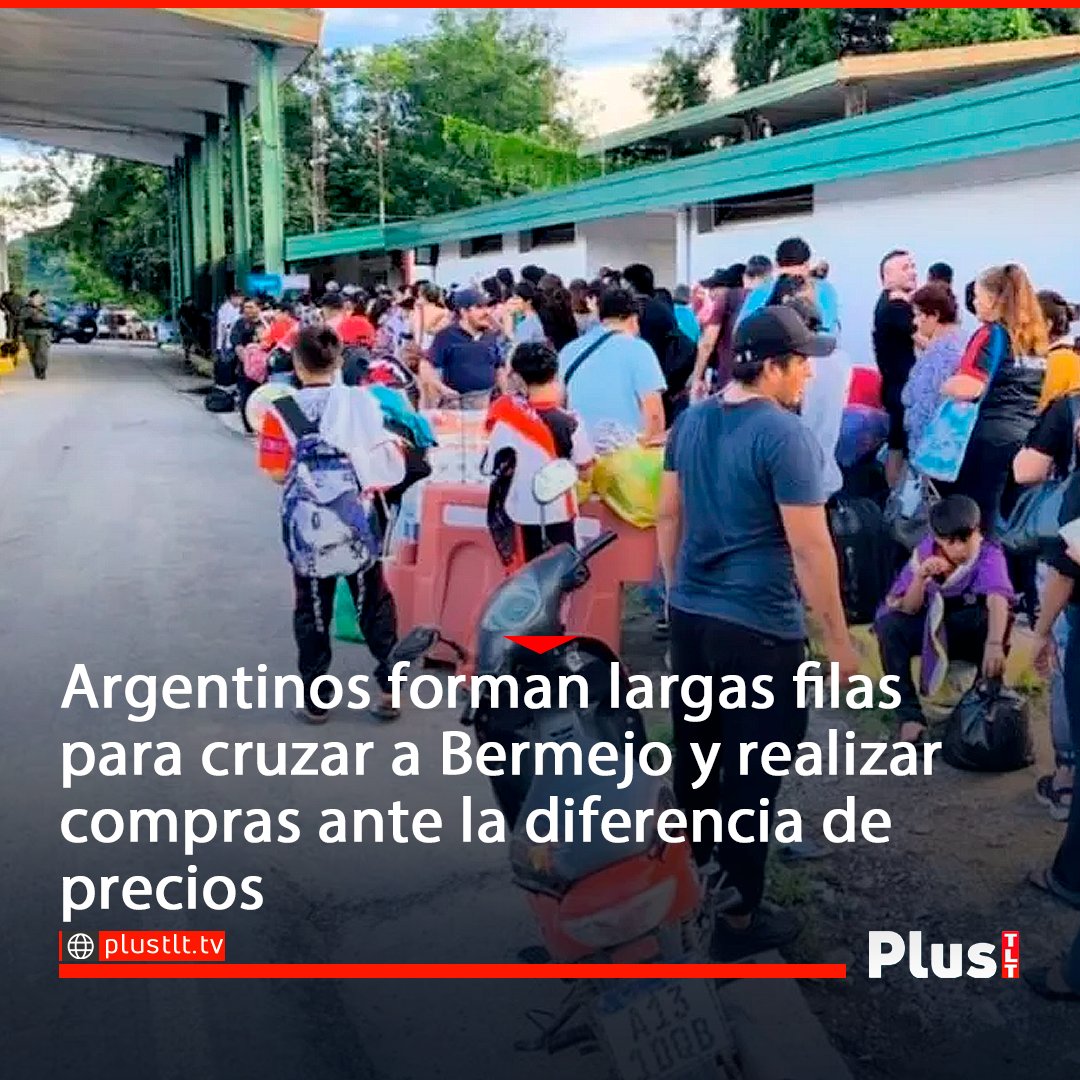 Argentinos forman largas filas para cruzar a Bermejo y realizar compras ante la diferencia de precios
#Contrabando #Argentina #Bermejo #Chalanas #Tarija #Bolivia
Mira la nota completa en el siguiente link:
is.gd/6Kwekb
