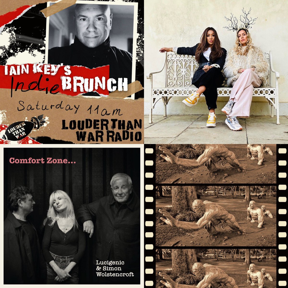 Iain Key (@iainkey) on Twitter photo On this weekends Indie Brunch for <a href="/louderthanwar/">Louder Than War</a> as well as being joined by <a href="/firlmusic/">@firlmusic</a> I'll be playing new tracks from <a href="/Wyatt10Lucy/">lucigenic</a> (with <a href="/simonWolstencr1/">Si Wolstencroft</a>),
#HudsonPalace, <a href="/GraceCalver_/">Grace Calver π</a> <a href="/foxgloveband_/">FOXGLOVE</a> <a href="/weaverlinemusic/">Weaver Line</a> and much more... On this weekends Indie Brunch for <a href="/louderthanwar/">Louder Than War</a> as well as being joined by <a href="/firlmusic/">@firlmusic</a> I'll be playing new tracks from <a href="/Wyatt10Lucy/">lucigenic</a> (with <a href="/simonWolstencr1/">Si Wolstencroft</a>),
#HudsonPalace, <a href="/GraceCalver_/">Grace Calver π</a> <a href="/foxgloveband_/">FOXGLOVE</a> <a href="/weaverlinemusic/">Weaver Line</a> and much more...