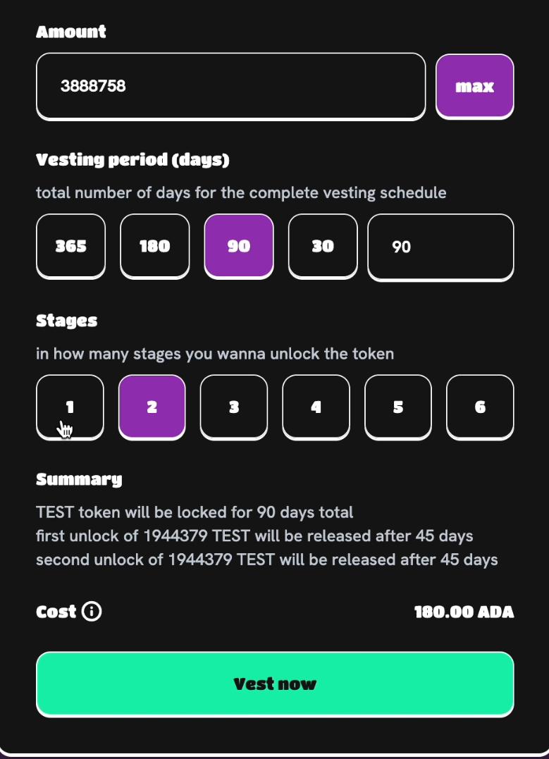 Should we launch Vesting today? 👀👀