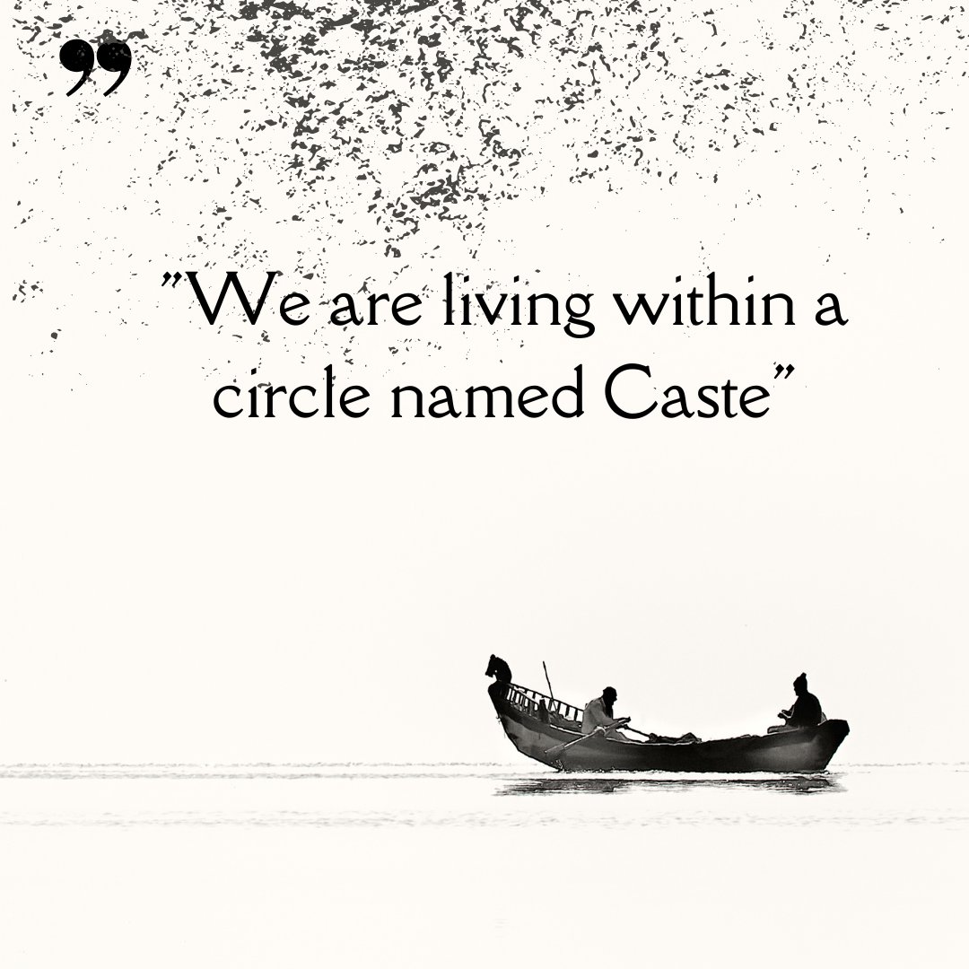 The law gave us a strong identity, The Father of Indian Law, Dr. Ambedkar said "Turn in any direction you like, caste is the only monster that crosses your path" 
#politics #Casteism #WritingCommmunity #AuthorDiary 
#educationreform