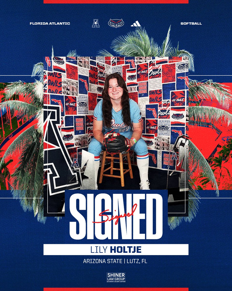 Florida Atlantic Softball (@fausoftball) on Twitter photo πππ‘ππ€π’π π©π€ πππ§ππππ¨π βοΈ π΄ πΆοΈ βοΈ
<a href="/LHoltje/">Lily Holtje</a> πππ‘ππ€π’π π©π€ πππ§ππππ¨π βοΈ π΄ πΆοΈ βοΈ
<a href="/LHoltje/">Lily Holtje</a>