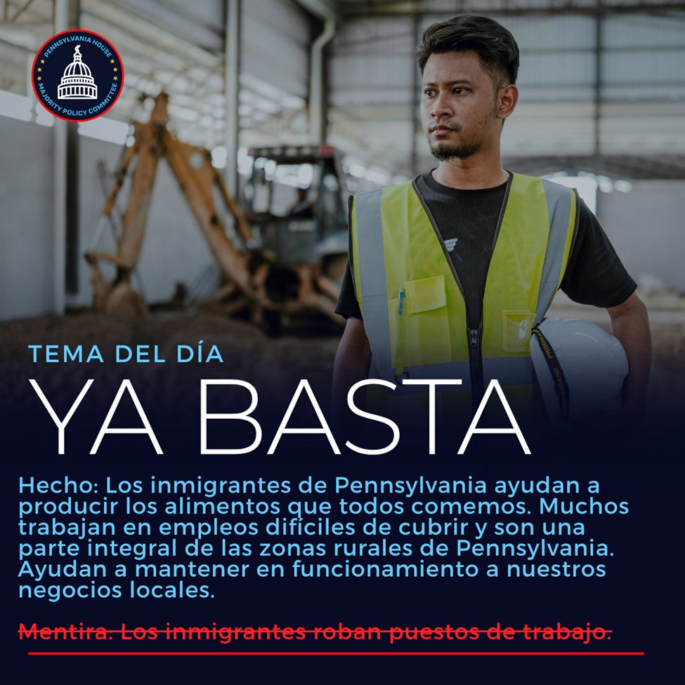 Working for you means understanding our economy works best when everyone is free to go to work and school without fear and our businesses have what they need to be successful. #policypoint
