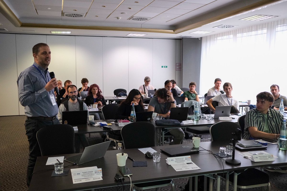Rescale_Horizon's tweet photo. Day 1 of the #RESCALE 4th Plenary in Braunschweig 🇩🇪, hosted by @AEGIS_IT Research: ✅ WP progress review ✅ Workshop on TBOM access control &amp; privacy.
Excited for more insights tomorrow—stay tuned!
#CyberSecurity #HorizonEU #TBOM https://t.co/Puz9Bhjm4x
