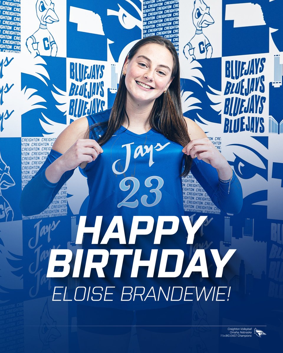 CreightonVB's tweet image. Happy Birthday Eloise! 🥳🎉🎂
#GoJays x @eloisebrandewie