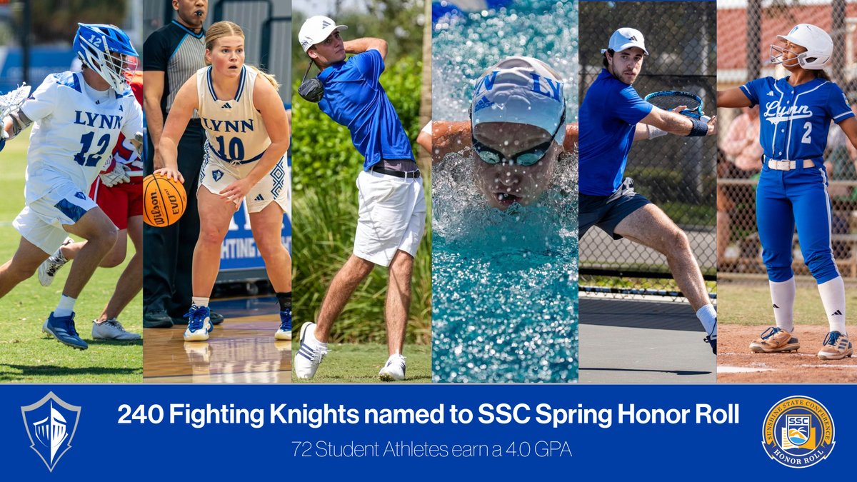 240 Fighting Knights selected to SSC Spring Honor Roll #FightingKnights

ow.ly/kTRj50WfwLE