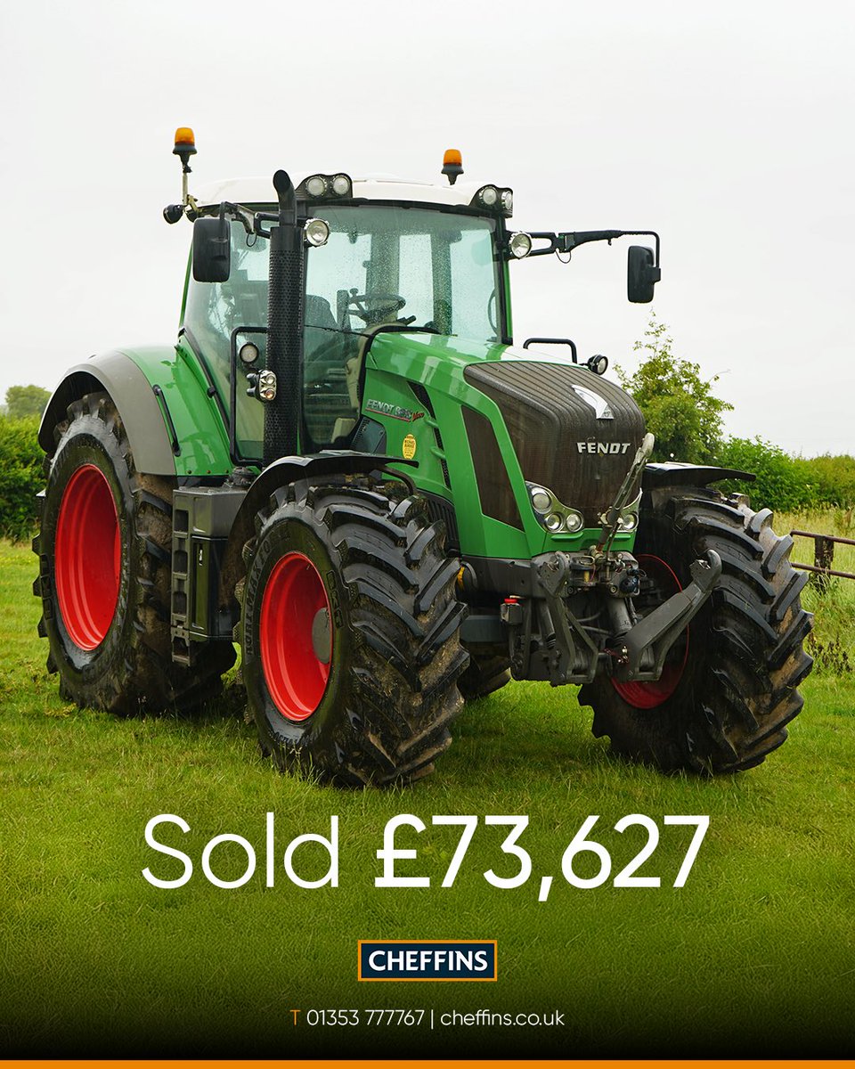CheffinsMachine's tweet image. 🚜🌟 Auction Success in Record Time 🌟🚜

Another fantastic result from our Timed Online Auction today - professionally turned around in under 5 weeks from start to sold! 

☎️ For more information, contact the team on 01353 777767 (opt.2)

#Cheffins #Machinery #Auction #Online