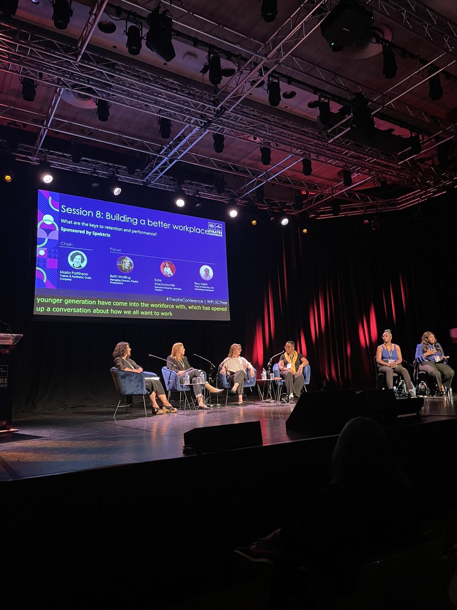 It’s time for our Building A Better Workplace session, where we’re exploring the importance of clarity with your team, being a good leader and being willing to upskill and learn. It’s chaired by Maria Pattinson of Outis Company, with speakers from <a href="/Playfulprods/">Playful Productions</a> , <a href="/marlowetheatre/">The Marlowe Theatre</a>