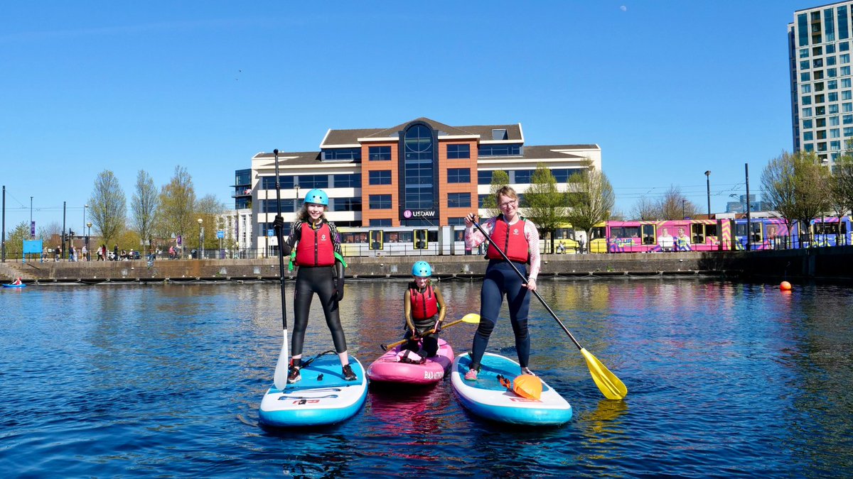 Learn to SUP <a href="/SalfordWSC/">Salford Watersports Centre</a>! 🏄‍♀️🌊

Looking to try something new this #summer? Join us every Thursday from 7:00-8:15pm for an evening of stand-up paddleboarding!

buff.ly/vw6dIWT

#SUP #SalfordQuays #TrySomethingNew