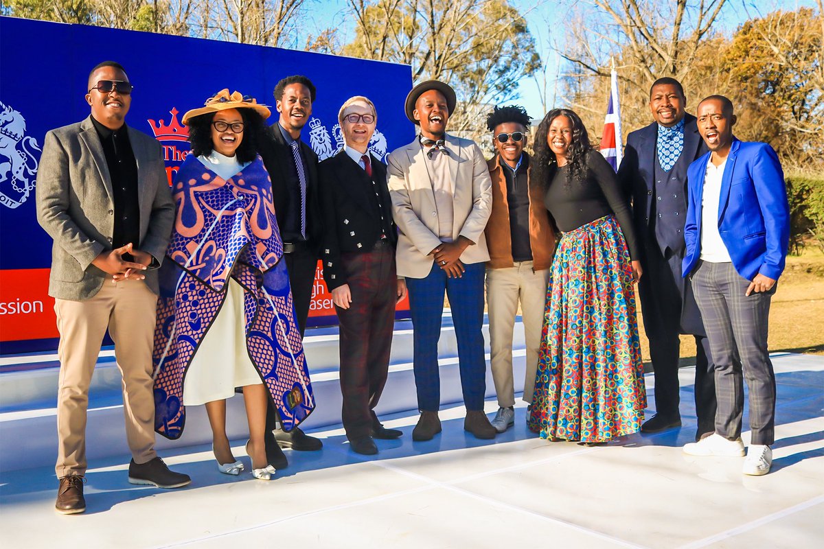 UKinLesotho's tweet photo. The British High Commission hosted an incredible King’s Birthday party in honour of His Majesty King Charles III. Thank you to all who joined us and especially @HarryMacDonald0. This wonderful occasion also honoured the strong 🇬🇧🤝🇱🇸 links. https://t.co/NWZDDvasIG