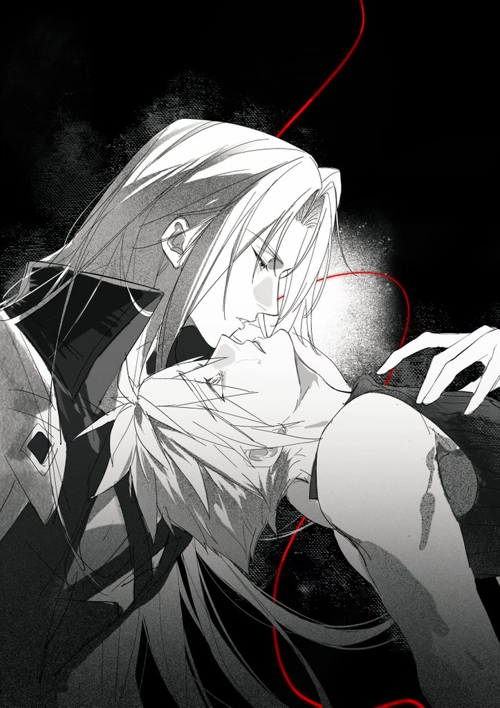 #sefikura #セフィクラ #FF7R  #FF7    #Sephiroth #CloudStrife #art