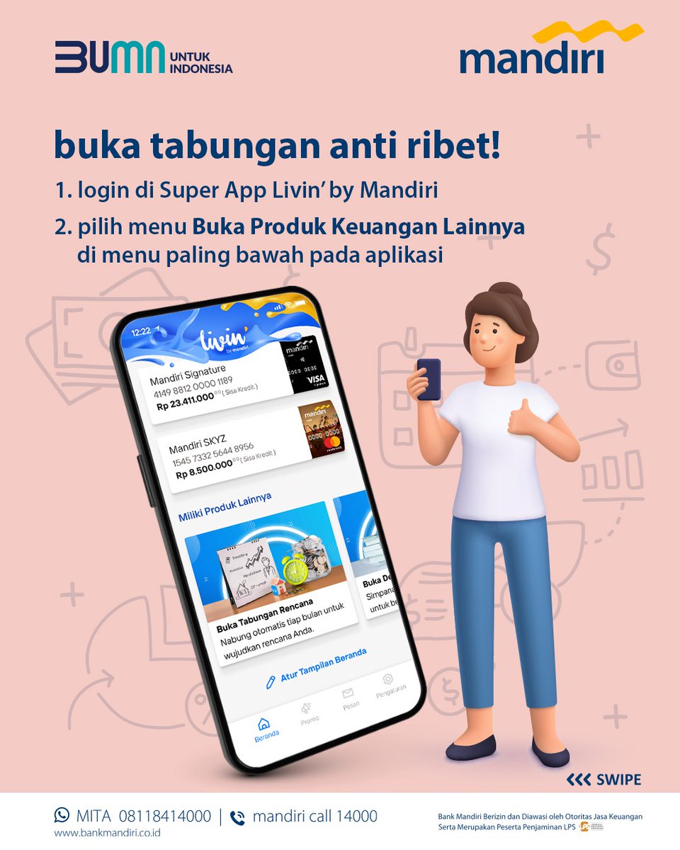 Mandiri Care tweet media