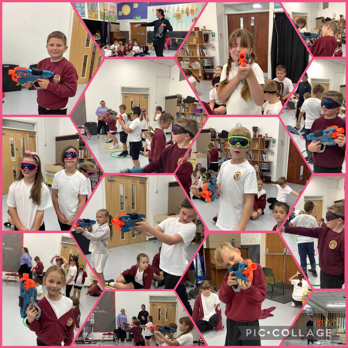 Year 3 are having a blast during Sports Week with some epic Nerf gun target practice 🎯💥
#lovelearning #lovelife