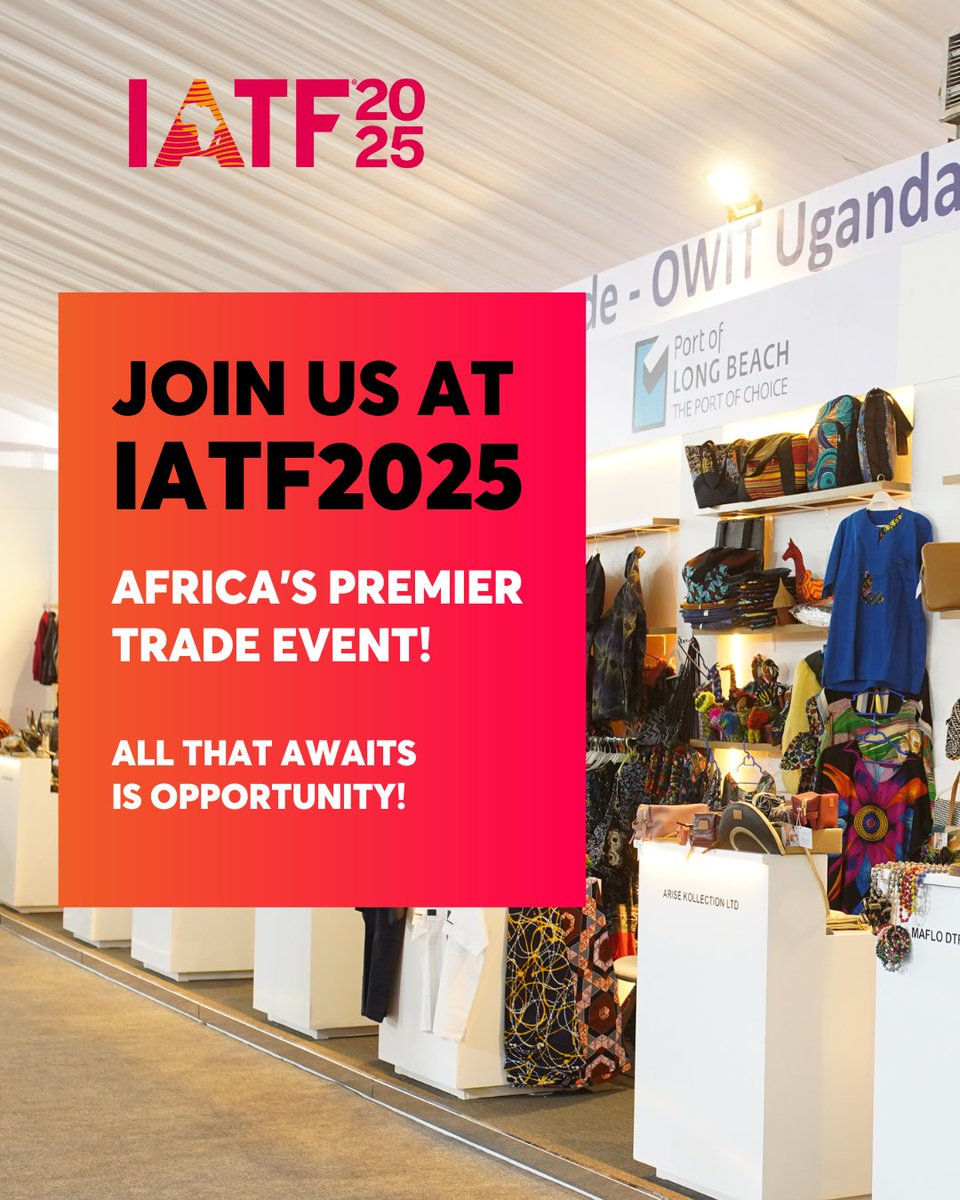 ZimTradeAlerts's tweet image. Showcase your business under the Zimbabwe pavilion @iatf2025 and get to be seen among other leading firms in #Africa! 
Contact #ZimTrade on our official pages for more.
(See pinned post on our profile for contact details.) 
#IATF2025
#AfricaRising
#AfricaUnion 
#AfCFTAMarketplace…